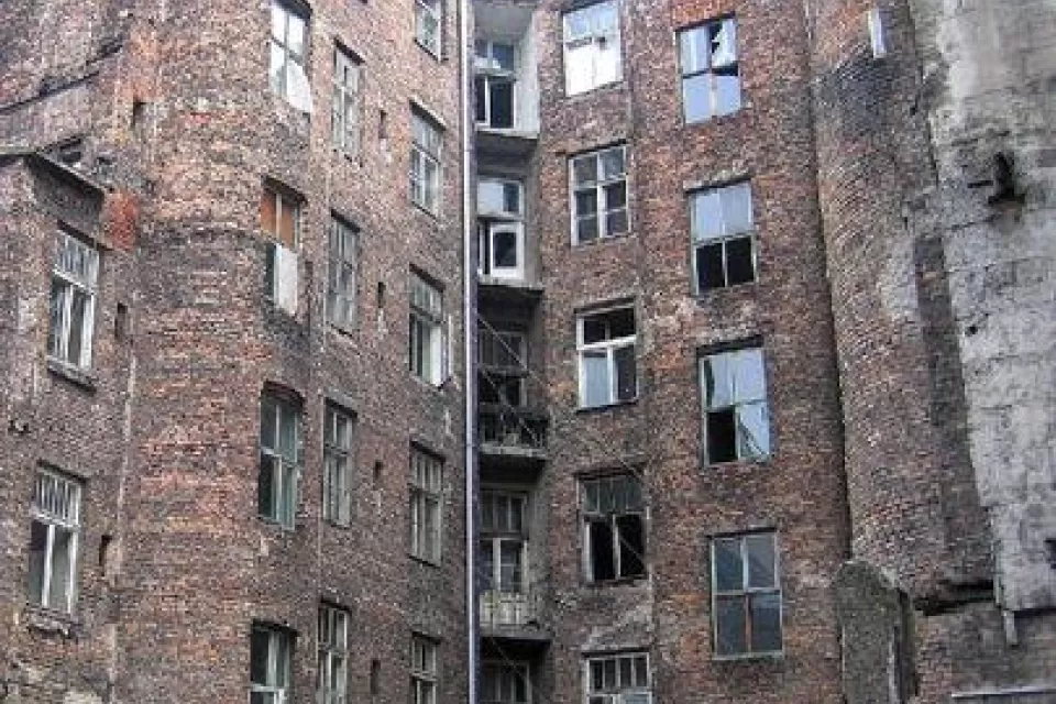 slum housing